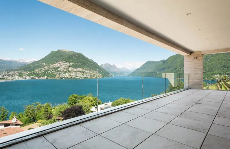 Carrelage grand format extérieur, Grésivaudan, Ambiance Revêtements